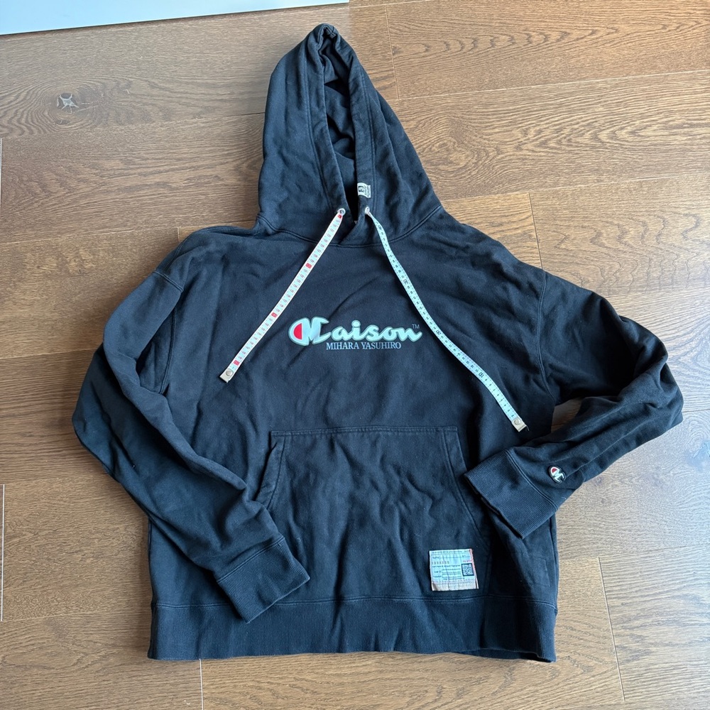 Champion x Miharayasuhiro Black Hoodie